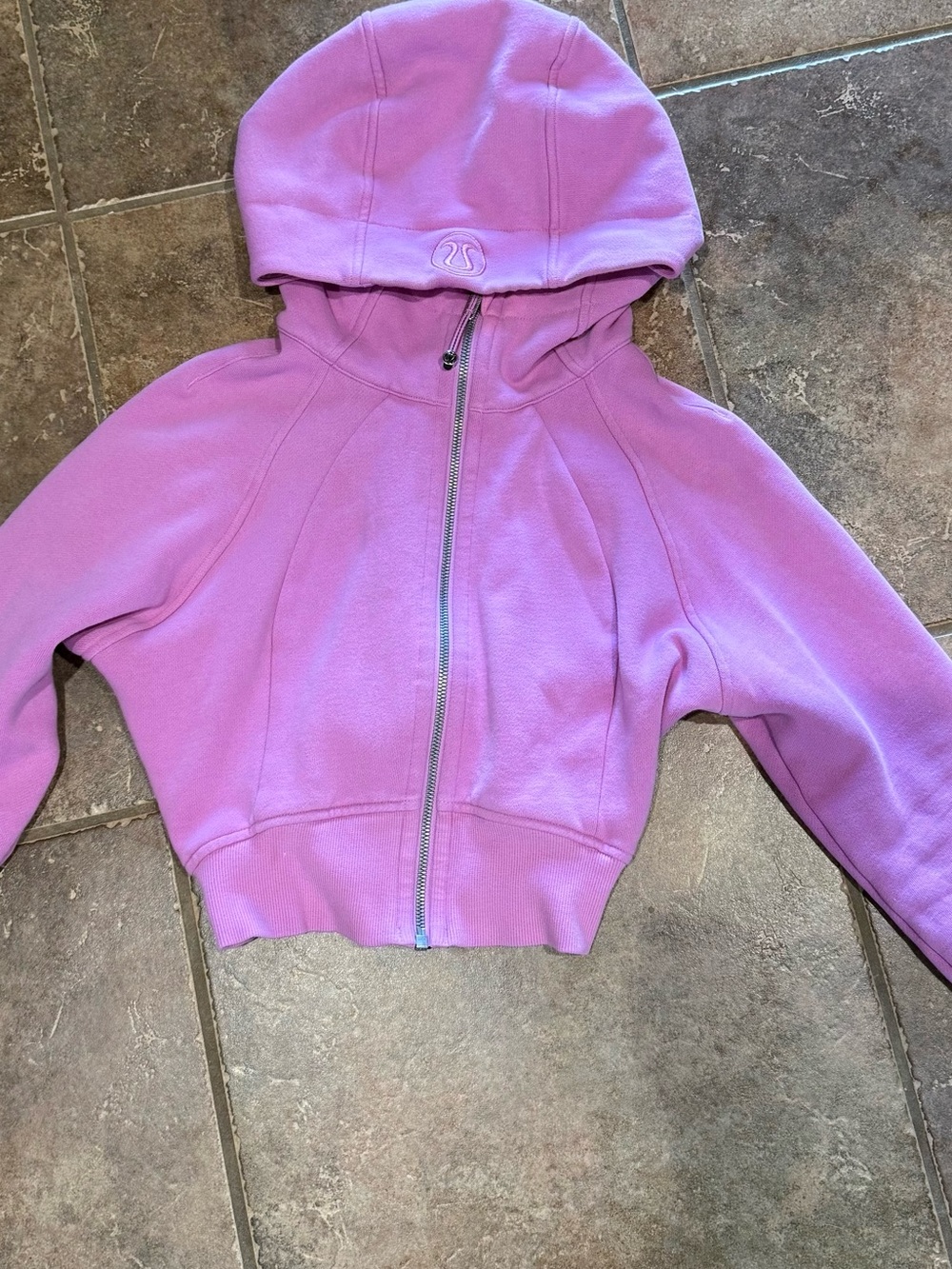 lululemon athletica Pink Full-Zip Hooded Sweatshirt - Picture 2 of 3